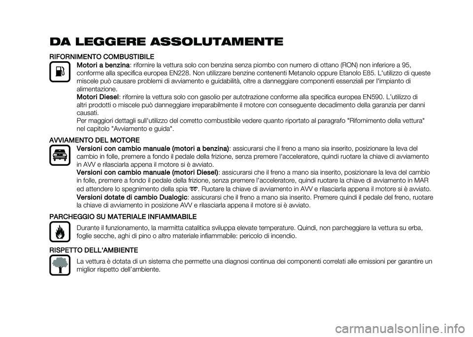 FIAT 500L LIVING 2020  Libretto Uso Manutenzione (in Italian) �� ������� ����	��
�����
��
�)�
��*�)�+�
���+�,�* ��*��-��&�,�
�-�
��
����� � � ���
���
�
�* ��������� ��	 ���
�
���	 ���� ��� �������