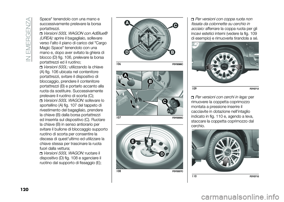FIAT 500L LIVING 2021  Libretto Uso Manutenzione (in Italian) ��=�&��0�3�0�,��0�&�@�
��� �"��	���6 �
�������� ��� ���	 �
�	�� �
����������	�
���
� �������	�� ��	 �����	
����
�	�
�
������
�7�������