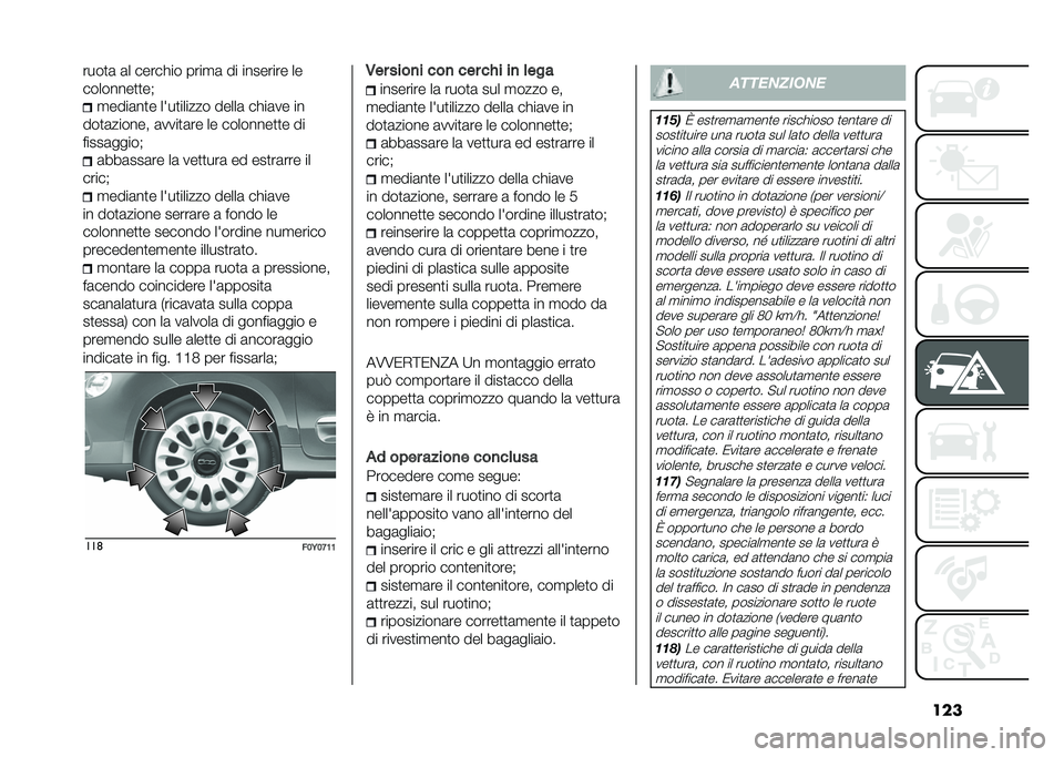 FIAT 500L LIVING 2021  Libretto Uso Manutenzione (in Italian) �������
�	 �	� �����!�� ����
�	 �� �������� ��
��������
�
��#
�
����	��
� �� ��
������ �����	 ��!��	�� ��
���
�	������ �	����
�	�