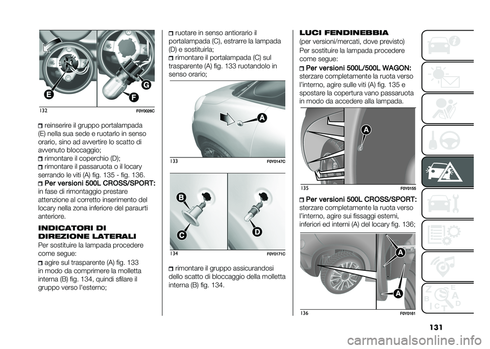 FIAT 500L LIVING 2021  Libretto Uso Manutenzione (in Italian) ������
���6���8�=����������� �� ������ ����
�	��	�
��	��	
�+�0�. �����	 ���	 ���� � ����
�	��� �� �����
���	���� ���� �	� �	���
