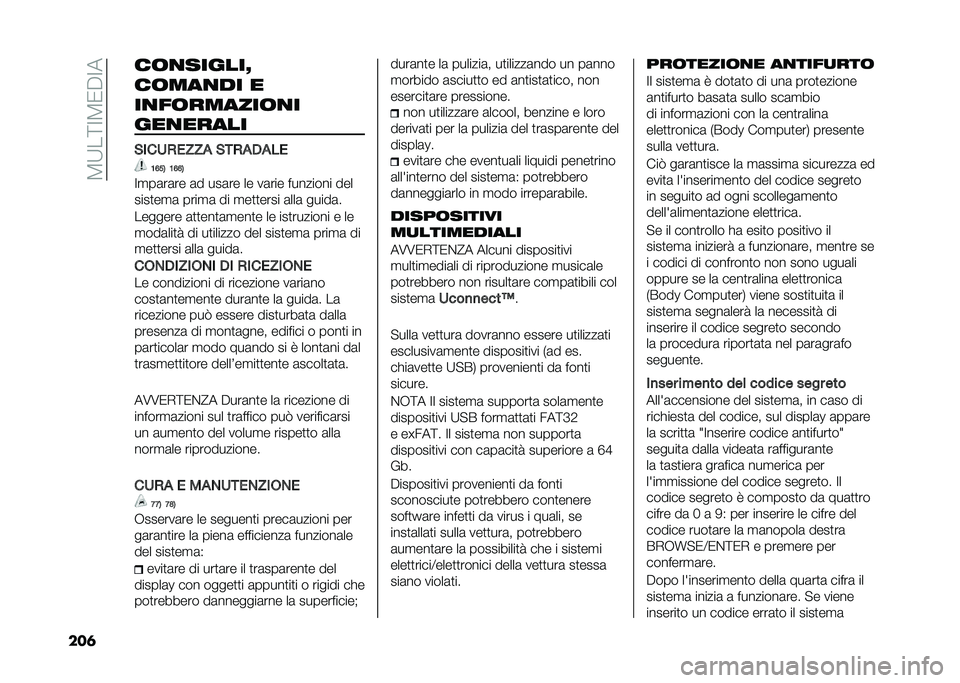 FIAT 500L LIVING 2021  Libretto Uso Manutenzione (in Italian) ��3�:��;�=�3�0�$�=�
���	 ��	�
������C
��	���
�� �
��
��	������	�
�
���
�����
�&�
���)��4�4�$ �&�,�)�$�.�$��
�;�=��1 �;�=�=�1
�=�
��	��	�� �	� ���	�� ��