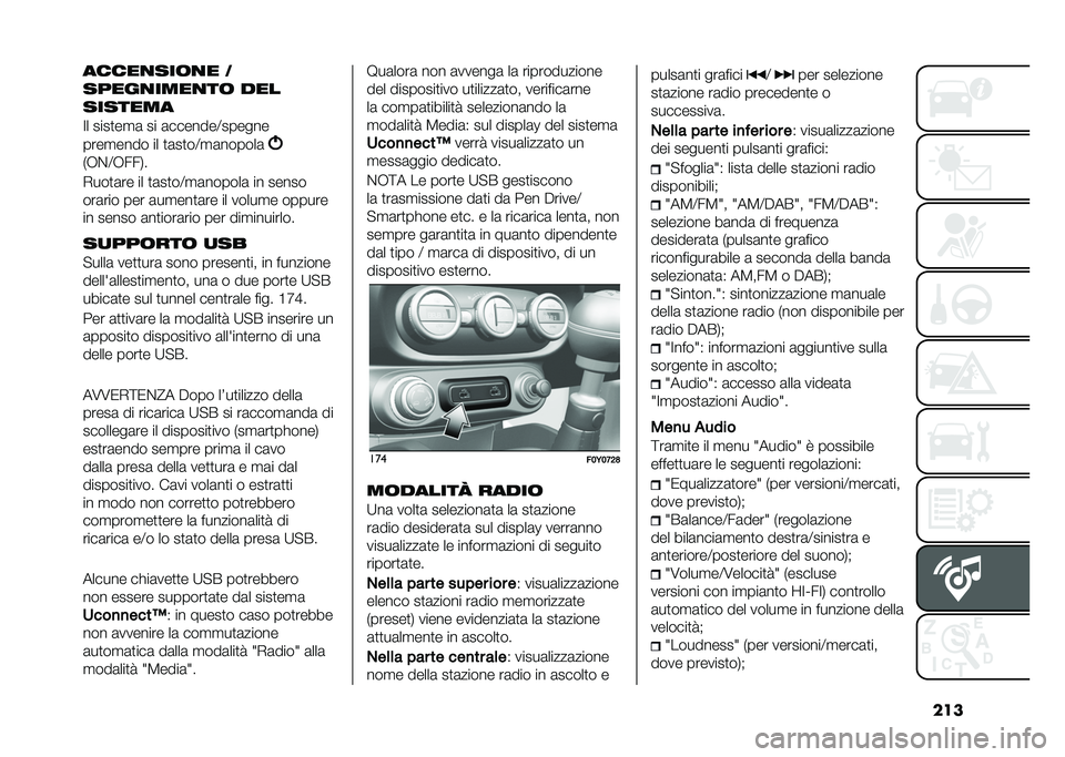FIAT 500L LIVING 2021  Libretto Uso Manutenzione (in Italian) ��������
���	�
� �(
�����
����
��	 ���
�������
�=� ����
��
�	 �� �	�������<������
����
���� �� �
�	��
��<�
�	������	
�+�-�&�<�-���.�
�