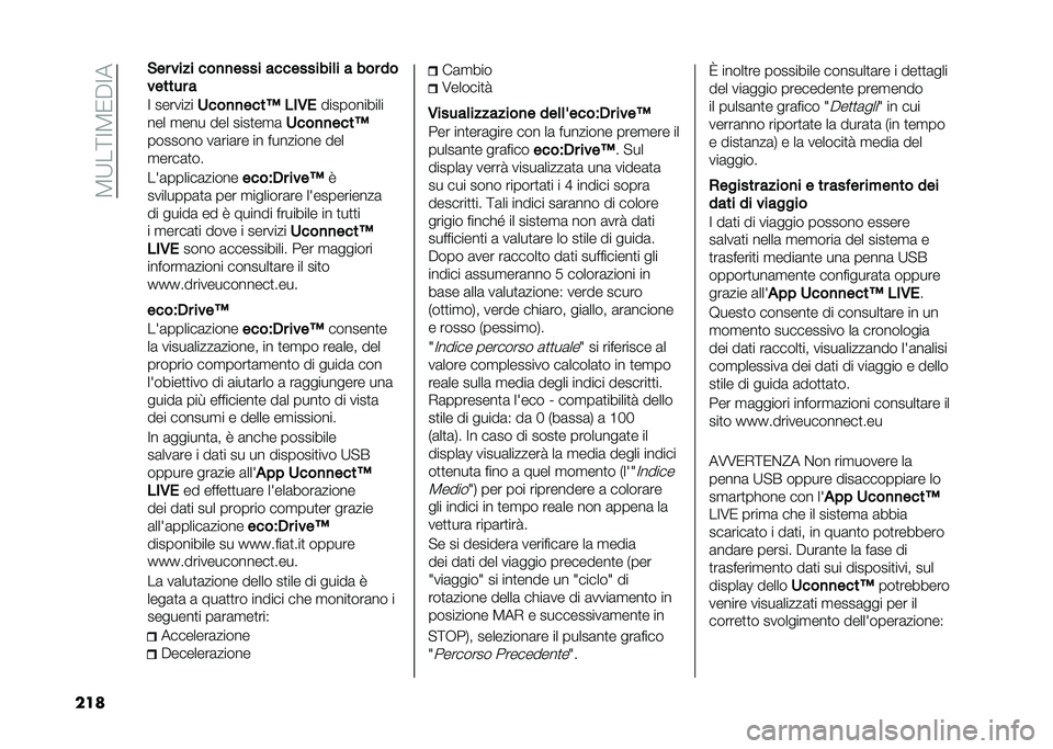 FIAT 500L LIVING 2021  Libretto Uso Manutenzione (in Italian) ��3�:��;�=�3�0�$�=�
��� �&�� ���� ���
�
���� ����������	� � ��� ��
������ �
�= �������
����
�
����: ��
�/� �����������
��� �
���