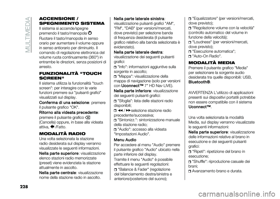 FIAT 500L LIVING 2021  Libretto Uso Manutenzione (in Italian) ��3�:��;�=�3�0�$�=�
��� �����
���	�
� �(
�����
����
��	 �������
�=� ����
��
�	 �� �	�������<������
����
���� �� �
�	��
��<�
�	������	
�,�