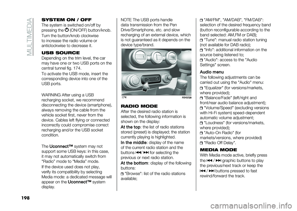FIAT 500L LIVING 2020  Owner handbook (in English) ��:�6��#�%�:�)�5�%�$
��� �	��	��� �� �  ���
�#�� ������ �	� ���	����� ��
�>��� ��
������	�
� ���
�-�/�0�>�/���1 ������
�>�
�
���
�#���
 ��� 