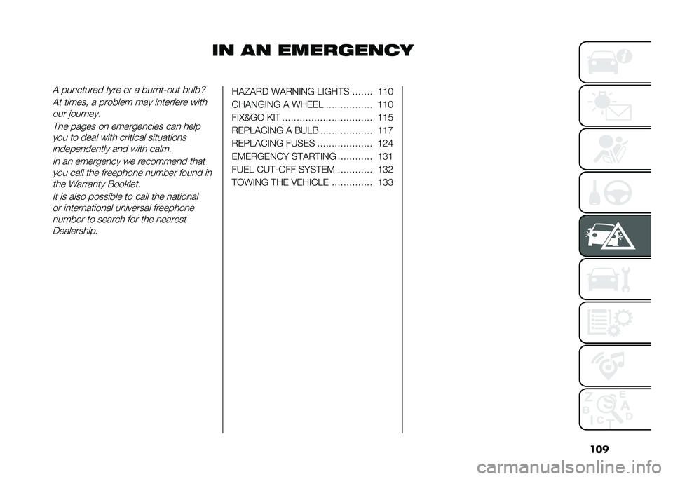 FIAT 500L LIVING 2021  Owner handbook (in English) ���
�� �� ��������
��$ ���
������ ���� �� � ����
��<��� �����R
�$� ��	���� � ������� ��� �	�
������� ��	����� �*����
���
�#