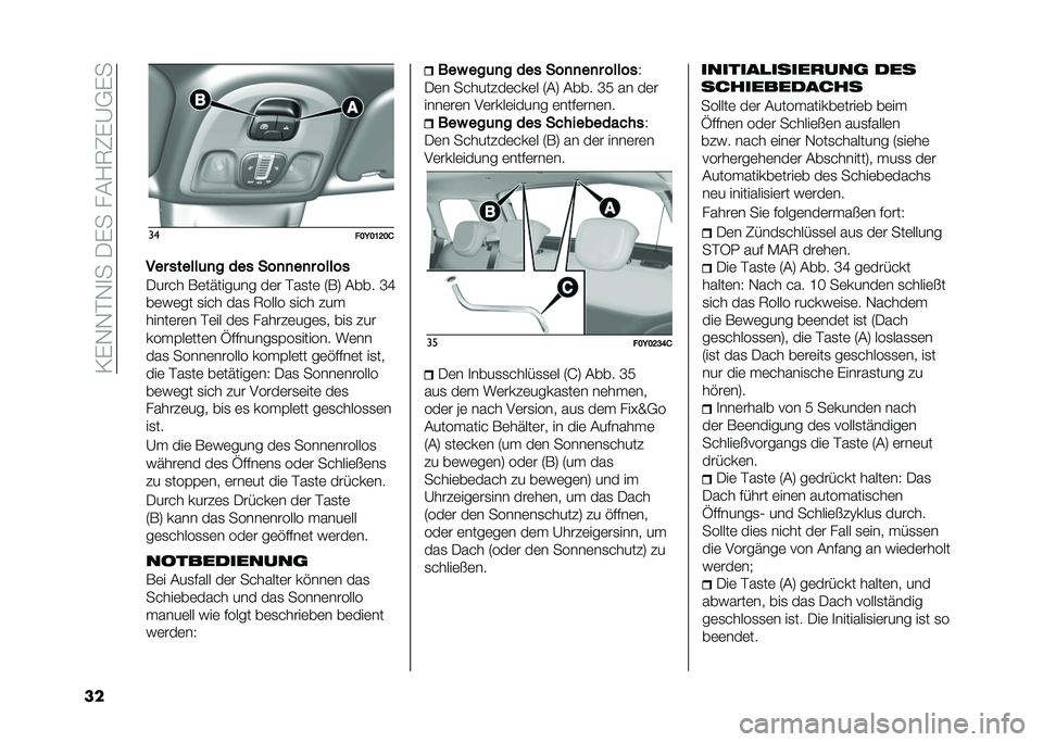 FIAT 500L LIVING 2021  Betriebsanleitung (in German) ��=�)�-�-��-�
���/�)����&�1�7�8�)�A�,�)�
�� ��
���=��C�@��/
��� ������	�
� ��� ���
�
��
� �����
�/���� ��	��"������ ��	� ���
��	 �6��9 �&��� �