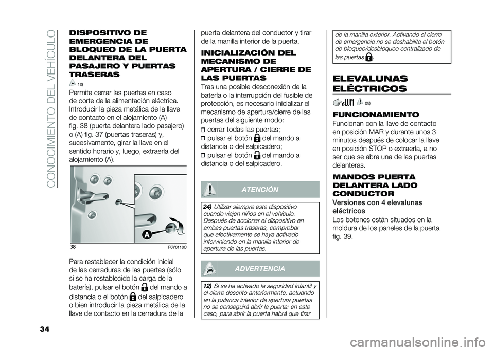 FIAT 500L LIVING 2020  Manual de Empleo y Cuidado (in Spanish) ��*�0�1�0�*�@�)�@��1�(�0������:���M�*�=��0
�� �
����	������	 �
�
���������� �
�
�
��	����	 �
� �� ������
�
�������� �
��
��������	 � ��