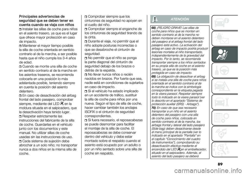 FIAT 500L LIVING 2020  Manual de Empleo y Cuidado (in Spanish) ���� ��
�
������ ����� ���
�
��� ��
���$�� ���� ��� �� �����
 ���
�� ��
�
���
�� �
���
��	 �� ����& � �
�	�
 �
��X�	�
�@����	��	� ��	