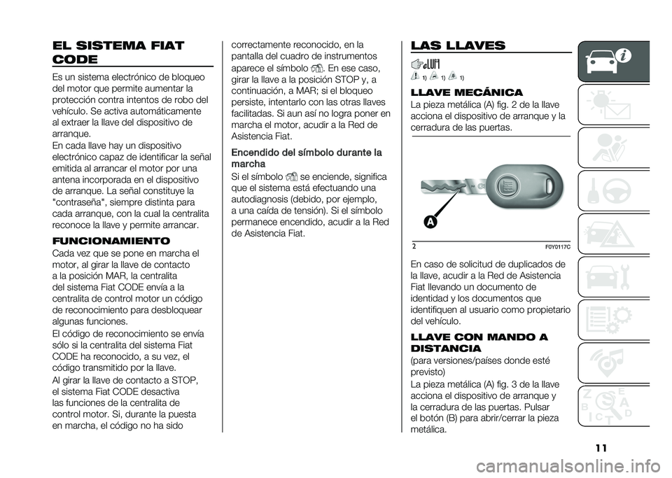 FIAT 500L LIVING 2021  Manual de Empleo y Cuidado (in Spanish) ���� ������� ����
��	�
�
�� �� ������
�	 ������� ���� �� �&������
��� �
���� ��� ����
��� �	��
����	� ��	
��������� � ����