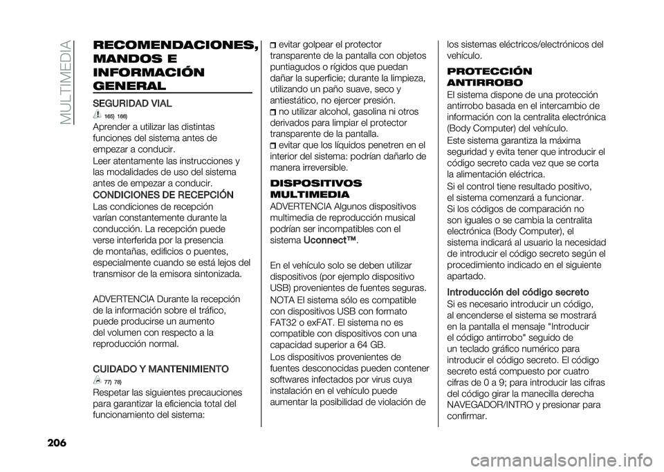 FIAT 500L LIVING 2021  Manual de Empleo y Cuidado (in Spanish) ��)�=��(�@�)���@�9
���	 ����	����
����	����G
����
�	� �
����	�������
�������
�+��8�1�,�*�/�)�/ �4�*�)�
�B�D��6 �B�D�D�6
�9������� �	 ������#�	� 