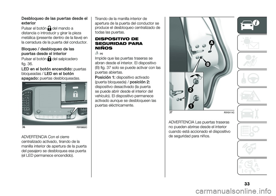 FIAT 500L LIVING 2021  Manual de Empleo y Cuidado (in Spanish) ���/�����	����	 �� ��� ���� ��� ����� ��
�� ��� ��	�
�7����	� �� �&��� �
��� �
�	��� �	
�����	����	 � ���������� �
 ����	� ��	 �