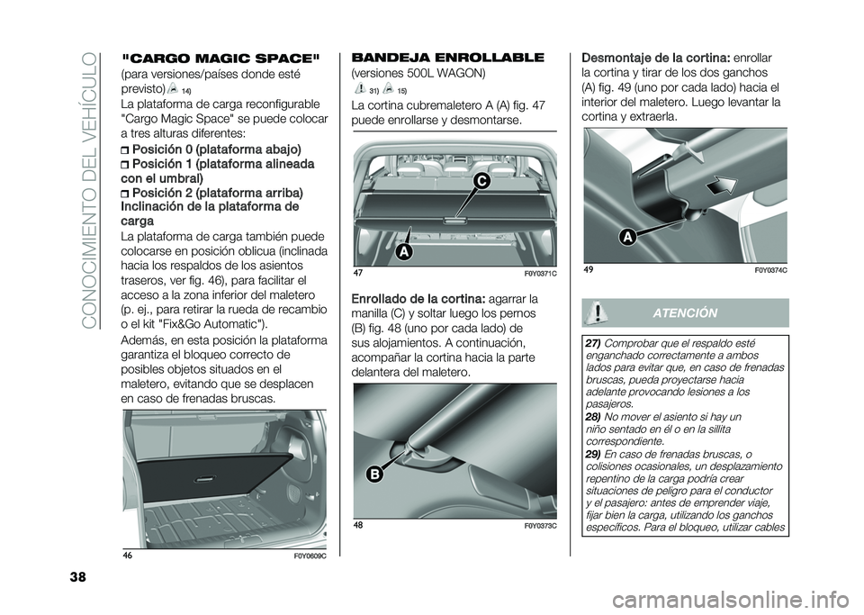 FIAT 500L LIVING 2021  Manual de Empleo y Cuidado (in Spanish) ��*�0�1�0�*�@�)�@��1�(�0������:���M�*�=��0
�� ��	 ���	��	����
�	 �� ��	���	 �����������	�&��
�8�*�	��� �)�	��� �<��	���8 �� ����� ������	�
�	 