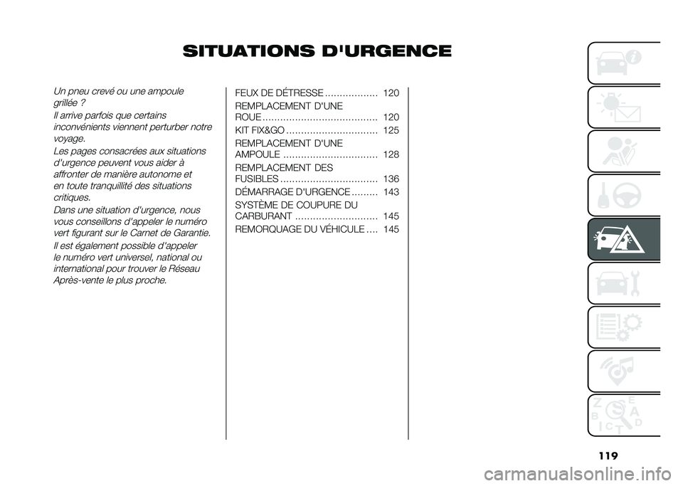 FIAT 500L LIVING 2020  Notice dentretien (in French) ���
�����
����
� �������
���A�
 ��
�� ����� �� ��
� ������	�
���
�	�	�� �h
�E�	 ����
�� ������
� ��� ������
�
��
�
���
���
�
��
�� �