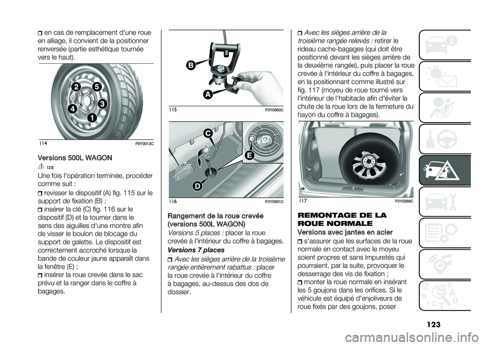FIAT 500L LIVING 2020  Notice dentretien (in French) �����
 ��� �� �����	������
� ����
� ����
��
 ��	�	�
���� �
�	 ���
��
��
� �� �	� ����
��
��
�
��
���
������ �1�����
� �������
��� 