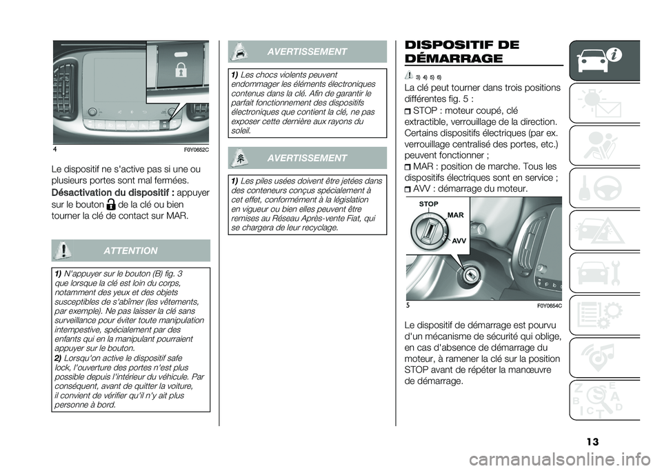FIAT 500L LIVING 2020  Notice dentretien (in French) ���
���:��B��=�
�� ��
�����
��
� �
� ������
�� ��� ��
 ��
� ��
��	���
���� ������ ���
� ���	 ��������
�3�����	����	��� ��
 ����