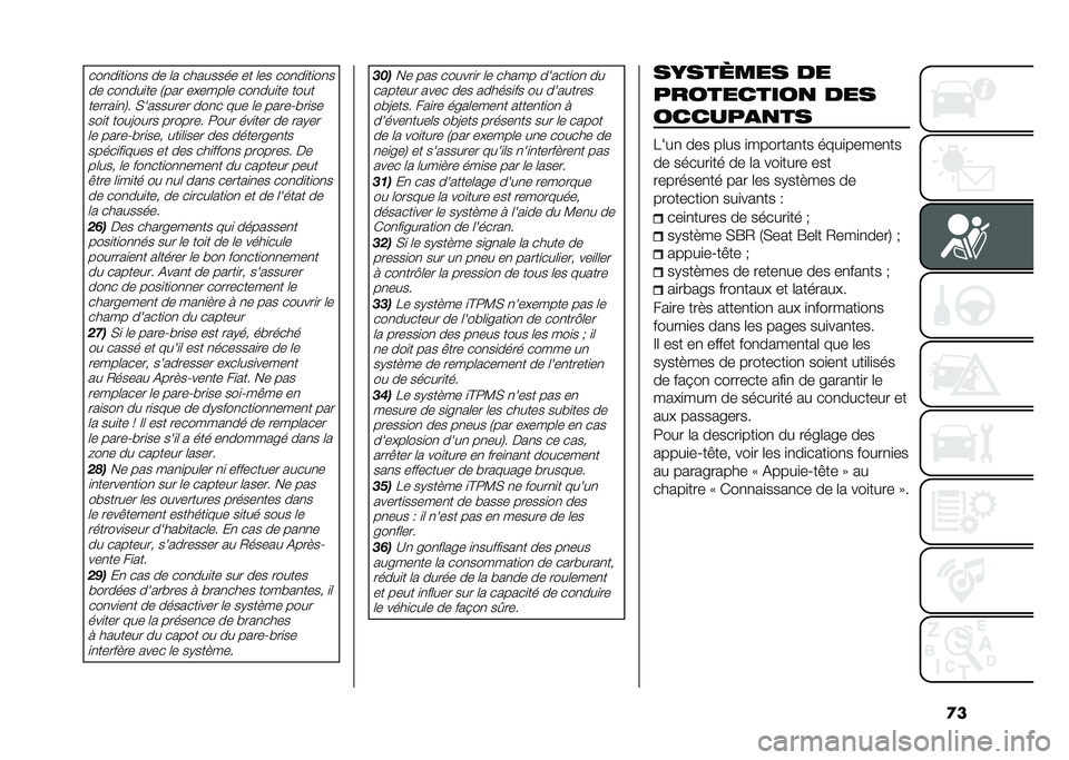 FIAT 500L LIVING 2020  Notice dentretien (in French) �
����
��
��
��
� �� �	� �������� �� �	�� ���
��
��
��
�
�� ���
���
�� �1��� ��!����	� ���
���
�� ����������
�
�4� �,�������� ���
