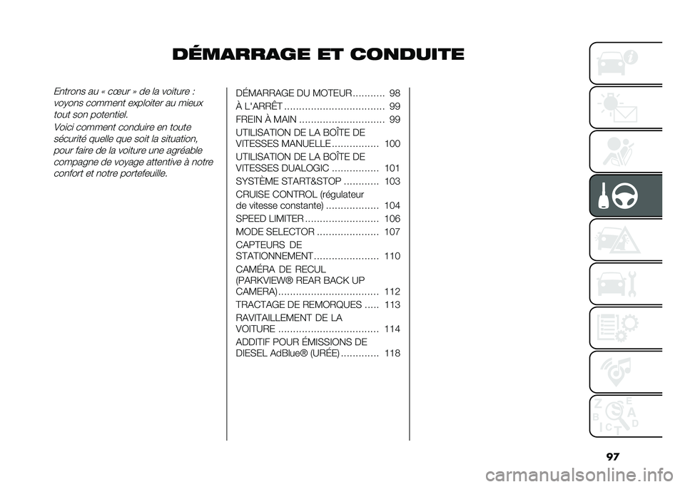 FIAT 500L LIVING 2020  Notice dentretien (in French) ��

��	��
���
�� �� ���
�������
����
� �� �; ��T�� �< �� �	� ���
���� �0
���.��
� ������
� ��!��	��
��� �� ��
���!
���� ���
 �����
��