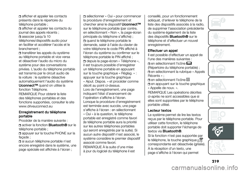 FIAT 500L LIVING 2021  Notice dentretien (in French) �������
���� �� �����	�� �	�� ���
�����
������
�� ���
� �	� ��������
�� ��
���	�����
� ������#�	� �% ����
���� �� �����	�� 