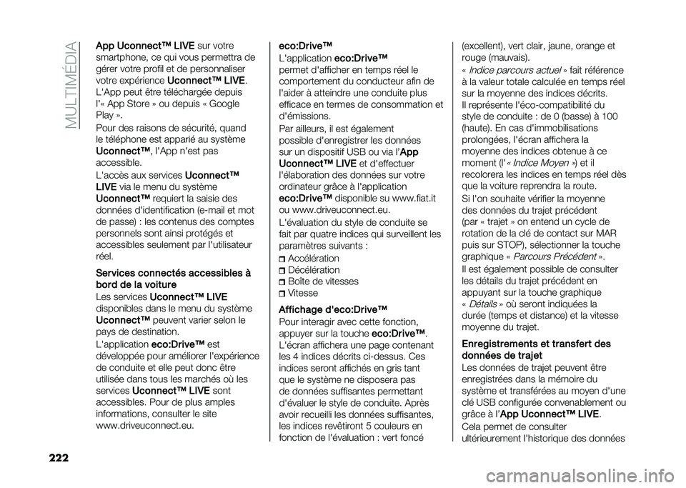FIAT 500L LIVING 2021  Notice dentretien (in French) ��?�A��@�E�?�J��E�(
��� ��� �2�������	�? ��(�.�/
��� �����
���������
�� �� ���
 ���� ��������� ��
����� ����� �����
�	 �� �� ��