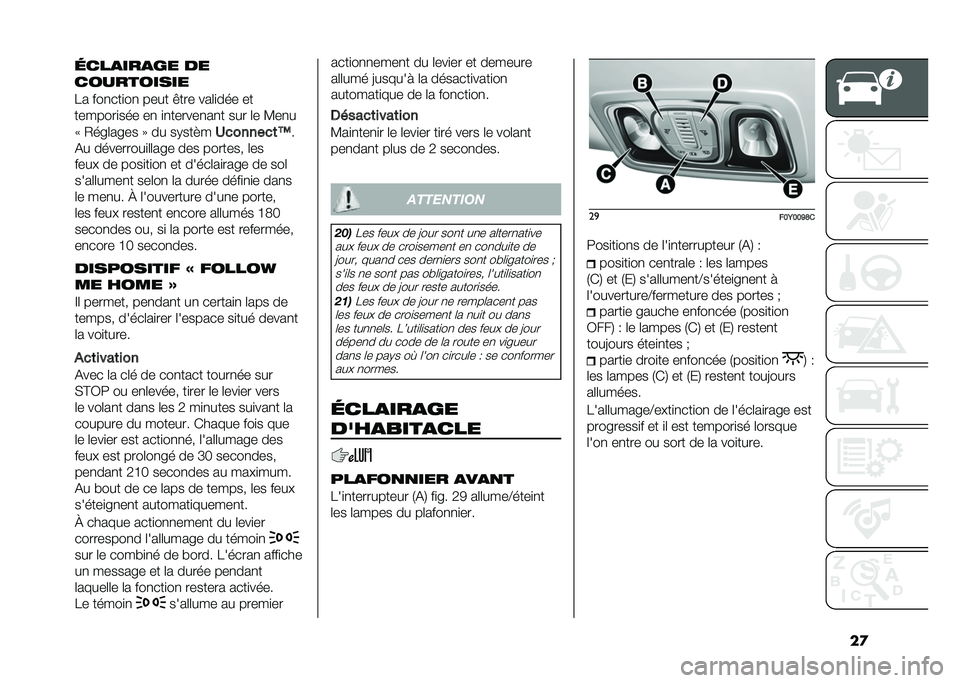 FIAT 500L LIVING 2021  Notice dentretien (in French) ��
�; �2���	���� �< �� ��.���"�
�2�������	�?�
�(� ���������
�	�	��� ��� ������� �	��
����! �� ����
��
��
 �� �����	��
���� �� ���	
