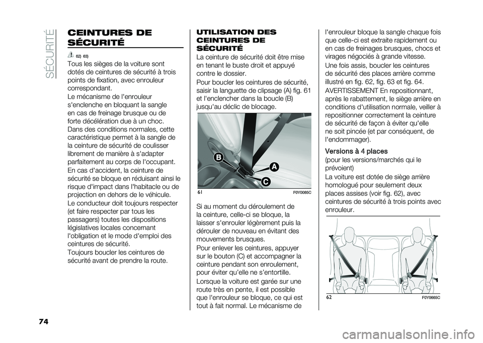 FIAT 500L LIVING 2021  Notice dentretien (in French) ��,�J�*�A�2�E�@�J
�
� ����
����� ��
��	������	
�B�=�% �B�>�%
�@��� �	�� ��
�"��� �� �	� ���
���� ���
�
����� �� ���
�
����� �� ������
�� �