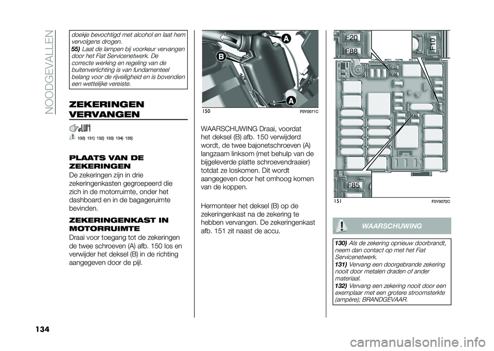 FIAT 500L LIVING 2020  Instructieboek (in Dutch) ��,�+�+��$�-�&�5���-�,
���
������ �
������	��� ���	 ������� �� ����	 ���
���
������� ��
�����
�(�(�����	 �� ������ �
�� ����
���