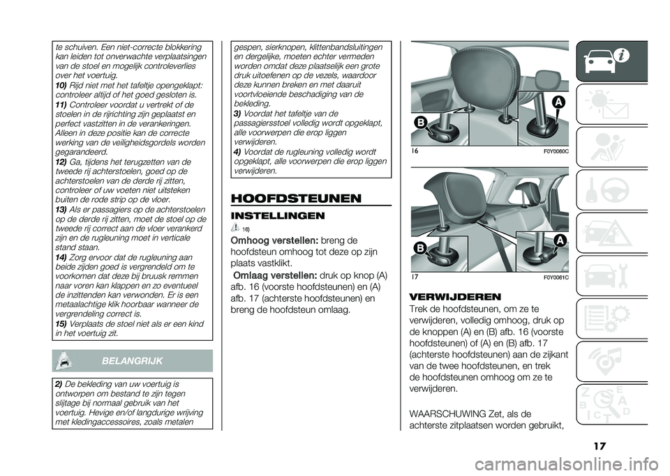 FIAT 500L LIVING 2020  Instructieboek (in Dutch) ��
�	� ��������� �-�� ����	�;���
�
���	� �
������
���
��� ������ �	��	 �����
� ����	� ���
�����	��������� �� ��	��� �� ������