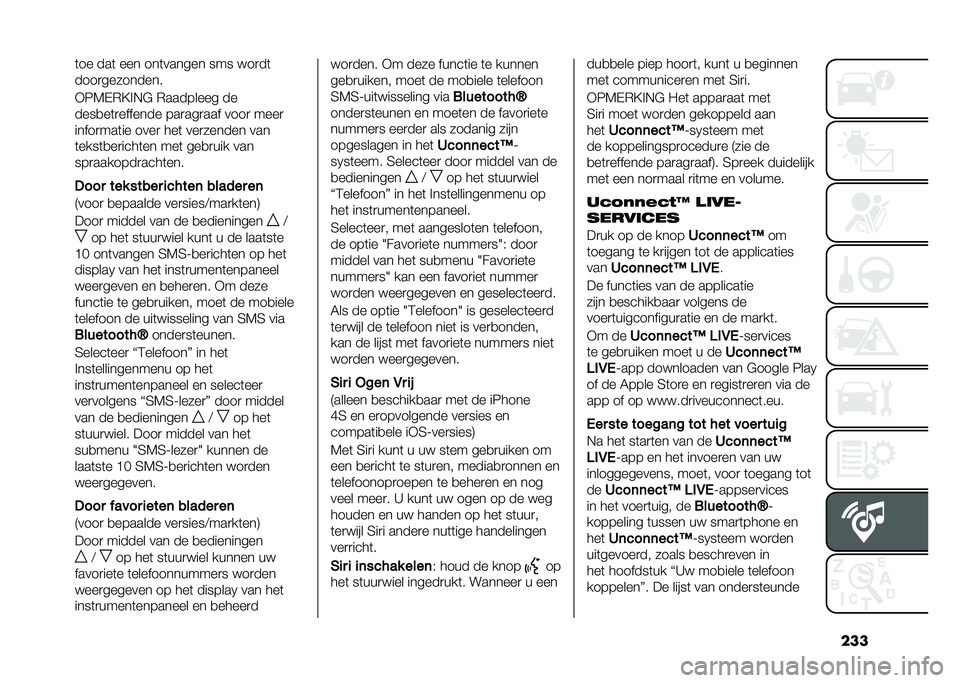FIAT 500L LIVING 2020  Instructieboek (in Dutch) ����	�� ���	 ��� ���	������ ��� � ��
��	
����
���������
�+�8�7�-�*�?�%�,�$ �*�������� ��
����
��	�
������� ���
���
��� ����
 ����

