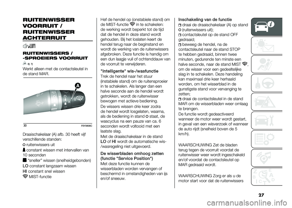 FIAT 500L LIVING 2020  Instructieboek (in Dutch) ��
������������
�������� �!
������������
����������
������������� �!
���������� ��������
�D�3 �>�3
���
��	 ������ ��
