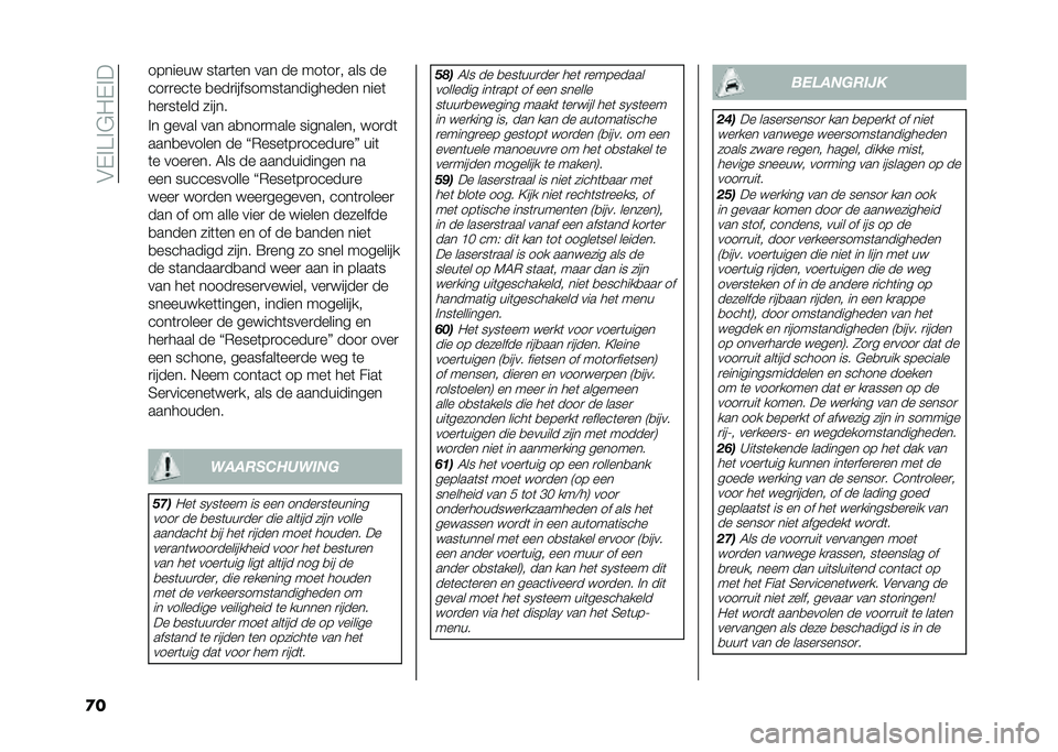 FIAT 500L LIVING 2020  Instructieboek (in Dutch) ��&�-�%��%�$�"�-�%�
�
� �������  ��	��
�	�� ��� �� ���	��
� ��� ��
���
�
���	� �
���
��������	���������� ����	
���
��	��� �����
�%� �