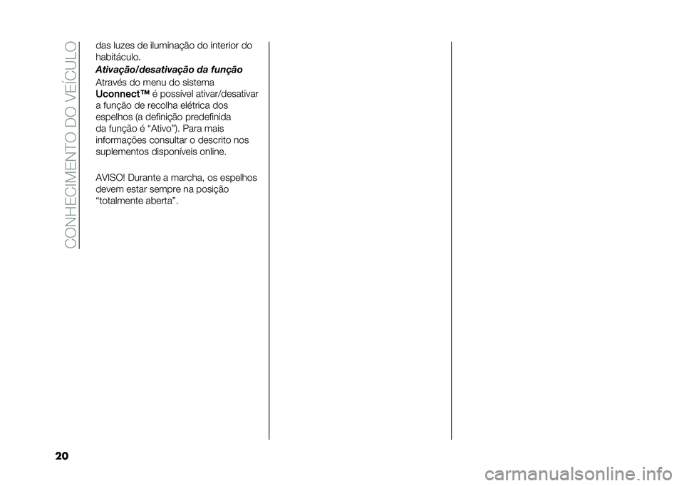FIAT 500L LIVING 2021  Manual de Uso e Manutenção (in Portuguese) ��2��-�H�3�2�E��3�-�D���.���A�3�S�2�B��
�� ��� ��� �� �� ��������$�� �� �������� ��
���	���!�����
������,�-��
�
��������,�-� �
� �2�.�