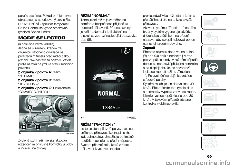 FIAT 500L LIVING 2021  Návod k použití a údržbě (in Czech) �������)�	 �����,��� �/���� ������,� �����
�����2��	 ��	 � � �������%���� �( ��	���� �����
�G�/�7�0�7�6�&�H�&�I �0��� ���!� ��	�������