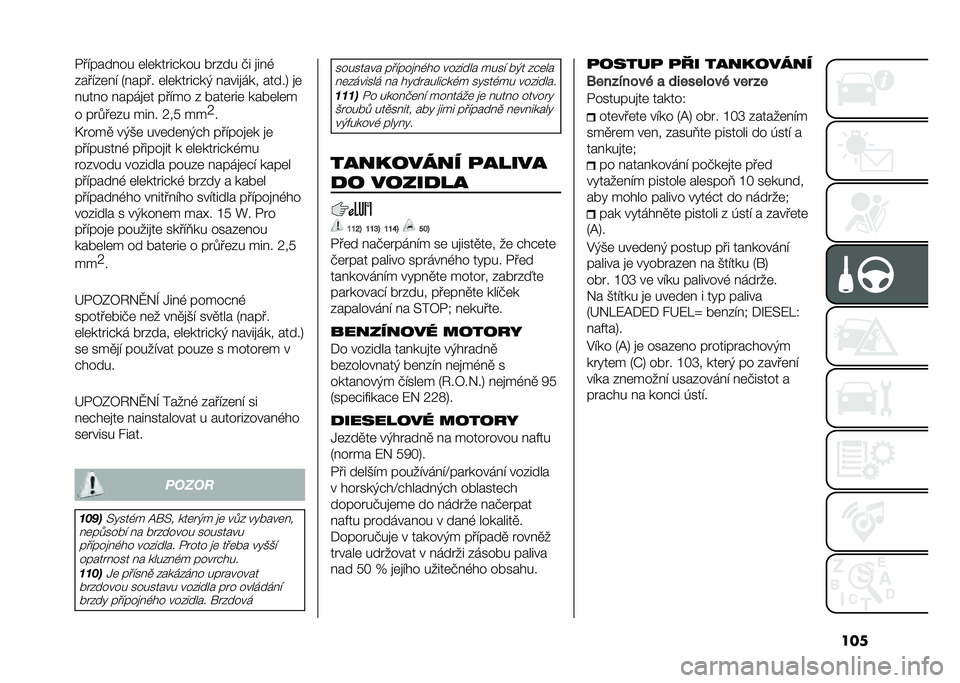 FIAT 500L LIVING 2021  Návod k použití a údržbě (in Czech) ����/��!���� �� �	��	�����#��� ���%�� �+� �
�� �,
�%���!�%�	� �! �5� ���� �	��	�����#��( � ����
��� �����8 �
�	
� ��� � � ����
�	� ���!�� �% ��