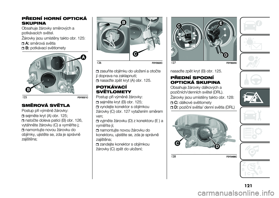 FIAT 500L LIVING 2021  Návod k použití a údržbě (in Czech) ����
���
�� � ���� ��
�����
����
���
�7������
�	 ������� ���
����(�#� �
��������#�!�#� ���
��	��
�g������ �
��� ���!���
� � ����