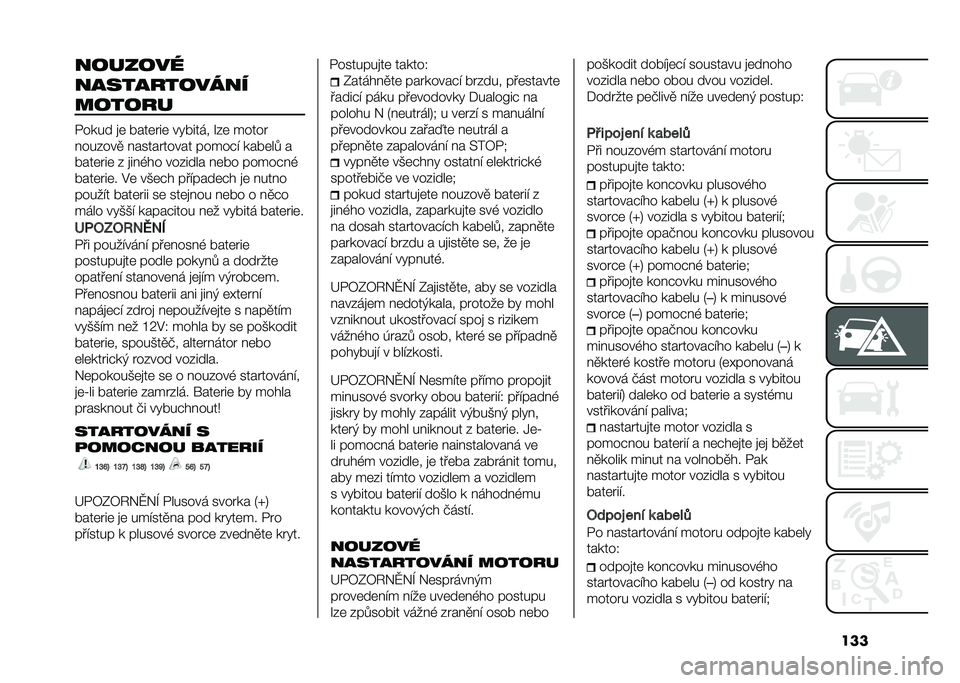 FIAT 500L LIVING 2021  Návod k použití a údržbě (in Czech) ����������
������������
������
�/���� �
�	 ����	���	 ������� ��%�	 �����
� ���%���
 � ���������� �����#�! ����	��. �
����	�