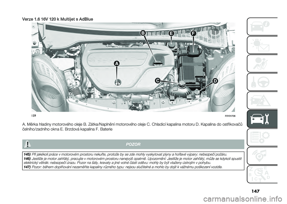 FIAT 500L LIVING 2021  Návod k použití a údržbě (in Czech) ���

��� �� �O�%�R �O�R� �O�L�# �	 �;�� ��� �� � �/��7� ��
���

�!�#�H�#�O�K�#�R
�@� �A�
��� ������ � ��������,�� ���	�
�	 �� �0�����D�&���� �
� �! �