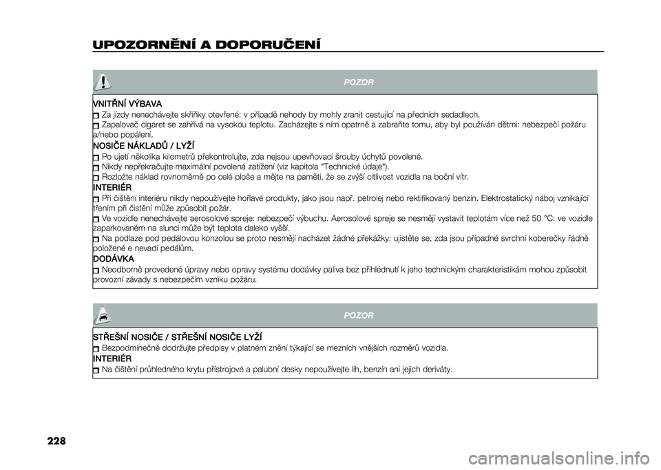 FIAT 500L LIVING 2021  Návod k použití a údržbě (in Czech) �����
�������� � �
��
������� �
�����
���0�3�B��6 ��C�7�/��/ �0� �
�!�%�� � �	� �	�#����	�
��	 ����!�C�� ���	���	� �,�4 � ���!����
 � �	���� �
