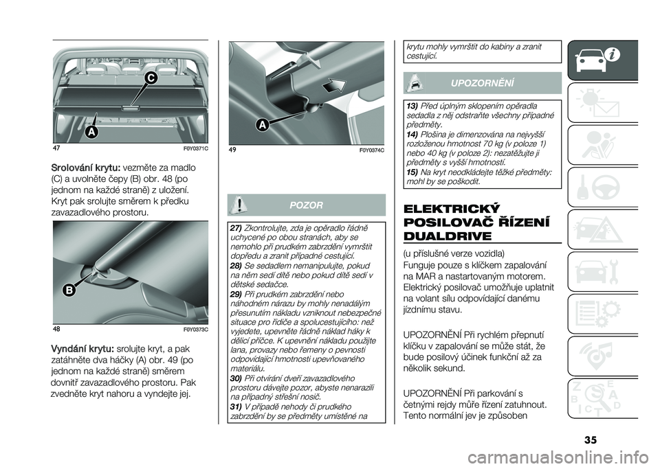 FIAT 500L LIVING 2021  Návod k použití a údržbě (in Czech) ����
�!�#�H�#�M�K�O�.
�9� �� ����� �	 � ����Q ��	�%��
��	 �%� �����
�5�P�8 � ����� �
��	 �+�	�� �5��8 ���� �Y�< �5��
�
�	�� �� � � �����, ����� �
�8 