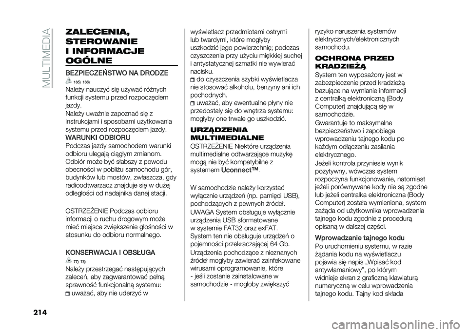 FIAT 500L LIVING 2020  Instrukcja obsługi (in Polish) ��B�-��>�F�B�8�D�F�@
��� ��
� ������
�M
����
���
���
� ���!��
��
���
���� ��
�F�.�?�	��.�1�?�.�E��4��3 �5�2 �0�8�3�0�?�.
�L�N��$ �L�N�N�$
�9���	�#� �������