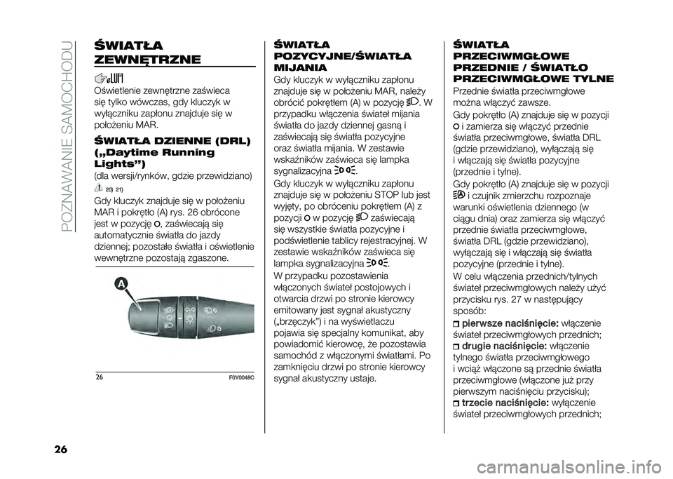 FIAT 500L LIVING 2020  Instrukcja obsługi (in Polish) ��%��*�9�@�(�@�9�F�8��<�@�B��.�Q��D�-
��	 ����
���
�����"��
���
�� ���	���	���	 ��	��������	 ��� ���	��
��� ����
� ��������" ��� �
������