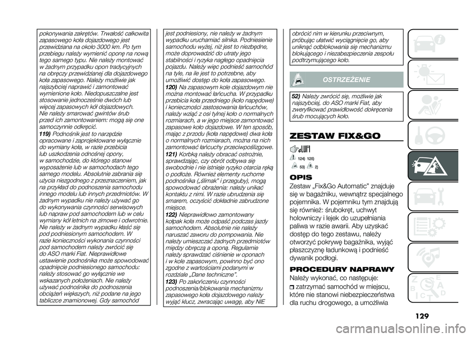 FIAT 500L LIVING 2021  Instrukcja obsługi (in Polish) ������
�������� ���
������ �>������ �$ ����
�����
��������	�� �
��� ���������	�� ��	������	�������� �� ��
��� �R��� �
�
�