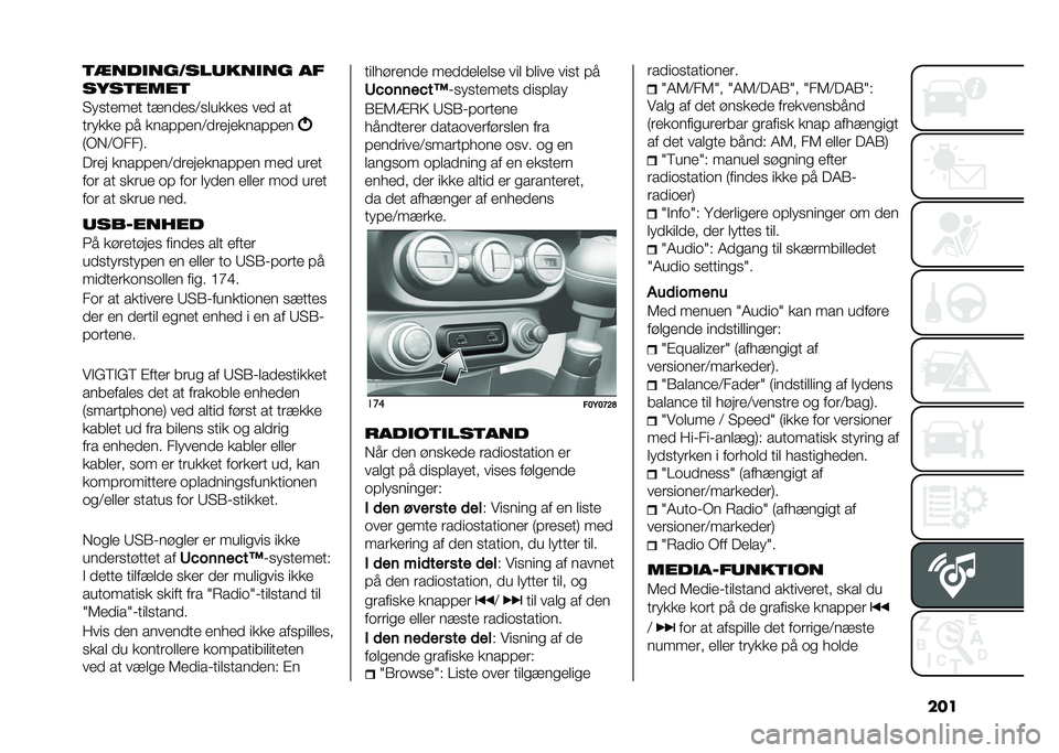 FIAT 500L LIVING 2020  Brugs- og vedligeholdelsesvejledning (in Danish) ����	�
���
���+������
�� ��
����	����	
�"��
����� ��!����
�<�
������
 ��� ��
������ �#� ����#�#���<���������#�#��
�:�/�,�<�/���;�
��