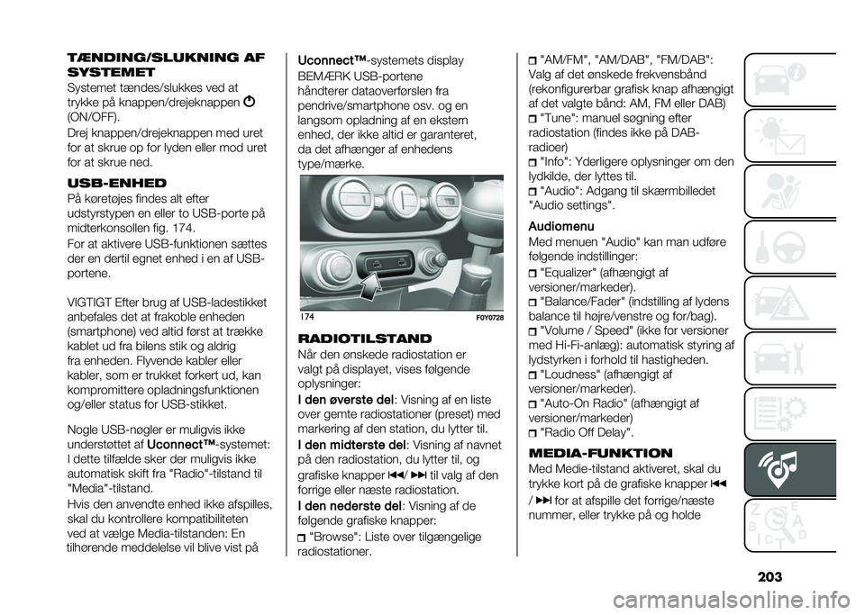 FIAT 500L LIVING 2021  Brugs- og vedligeholdelsesvejledning (in Danish) ����	�
���
���+������
�� ��
����	����	
�"��
����� ��!����
�<�
������
 ��� ��
������ �#� ����#�#���<���������#�#��
�:�/�,�<�/���;�
��