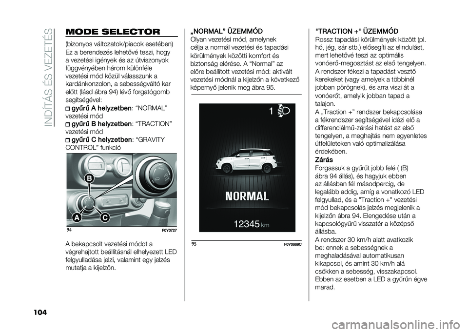 FIAT 500L LIVING 2021  Kezelési és karbantartási útmutató (in Hungarian) ���7�J�T��M�E��D�E��?�"�C�"��D�E
��� ��	�� �������	�
�4�)������� ������� ���	�A��� ���	 ������)���8
�"� �  �)��#������� ���
���-�� �����