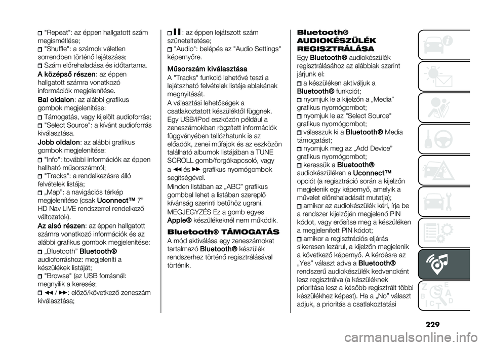 FIAT 500L LIVING 2021  Kezelési és karbantartási útmutató (in Hungarian) ����Z�5���� ��Z�2 � � ����� �
� ���� ���� ����(
�(�����(�������. �Z�E�
�&�+�+���Z�2 �  ����(��	 ��������
���#�#����)�� ���#����- ������