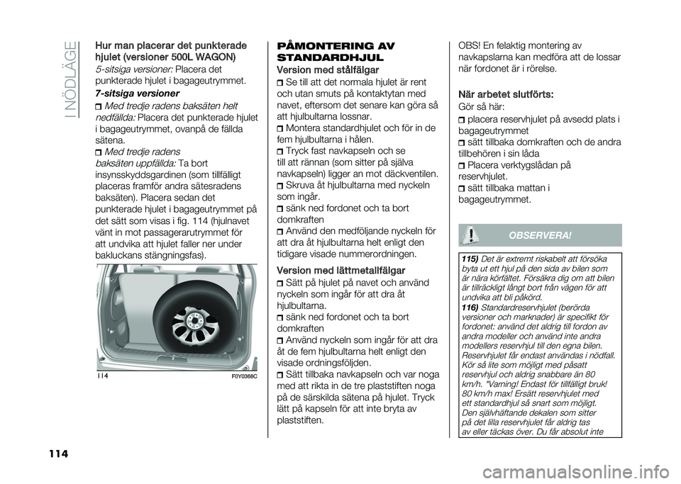 FIAT 500L LIVING 2020  Drift- och underhållshandbok (in Swedish) ��%��0�E�;��B�(�
��� �8�� � ��	 �"����
� �� �
�
� �"��	� ��
� ��
�
��F ���
� �2��
� ����	�
� ���� �K�(�/�1�-�3
��)���	���� ����������,�9���
���