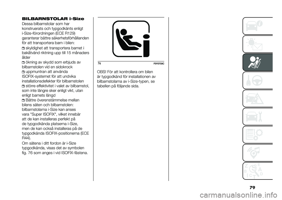 FIAT 500L LIVING 2020  Drift- och underhållshandbok (in Swedish) �
�������
����	���
 �$���$�8�&
�;���� ���������	���� ��� ���
�����	��
����	� ��
� �	�� �������	� ������	
��)�$��J��)�����������