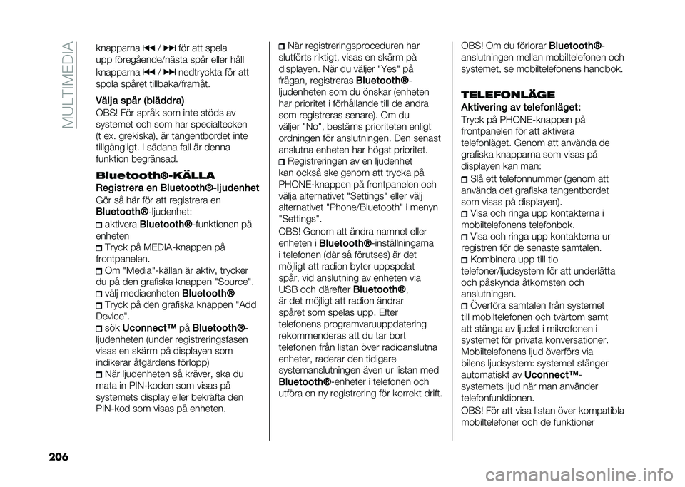 FIAT 500L LIVING 2021  Drift- och underhållshandbok (in Swedish) ��!�7��)�%�!�&�:�%�4
���	 ���� � ���� �; ��� ��	�	 �� ���
�
� �  �����������;����	� �� �� ����� ����
���� � ���� �; ����	���
��	� ��� ��	