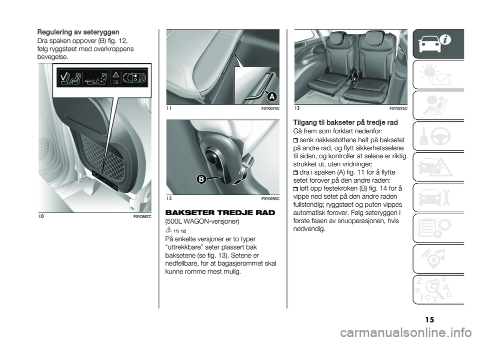 FIAT 500L LIVING 2020  Drift- og vedlikeholdshåndbok (in Norwegian) ���.������ ��	� �� ����� � ����	
�!�� ����
�
� ������
� �)�0�, ���� �=�.�
��"�	� �� �����"�
� ��
� ���
��
�����
��
��
��
��
�	��
�
��
��